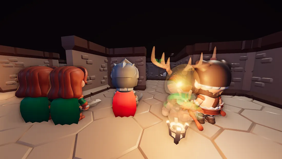A lit fight — in-game capture